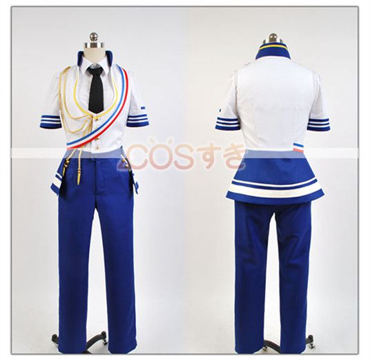 MARGINAL#4　マージナルナンバーフォー LOVESAVIOR  藍羽ルイ  海軍風 制服 コスプレ衣装 高品質 新品 Cosplay アニメ MARGINAL#4 マージナルナンバーフォー LOVESAVIOR 藍羽ルイ 海軍風