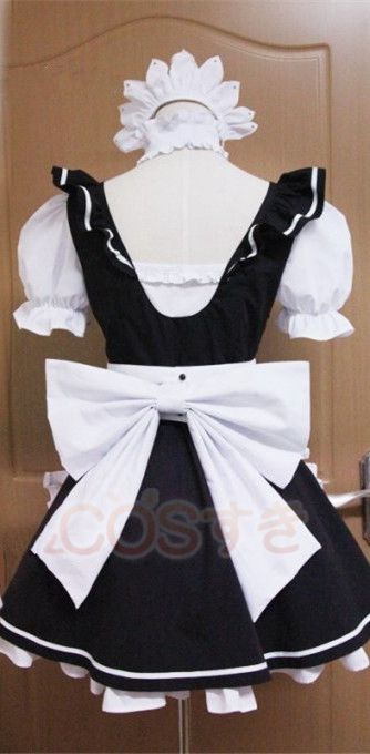 送料無料 デート·ア·ライブ 風 DATE A LIVE メイド服 時崎