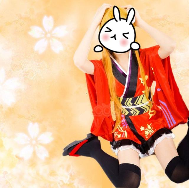 俺の妹がこんなに可愛いわけがない　高坂桐乃　着物　和服　捺染　コスプレ衣装 高品質 新品 Cosplay アニメ