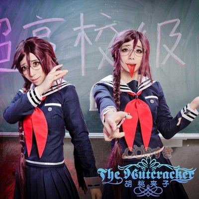 弾丸論破 風  希望の学園と絶望の高校生　 腐川冬子　コスプレ衣装 高品質 新品 Cosplay アニメ の通販は