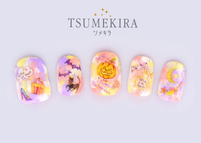 ツメキラ ハロウィン イラストレーターたけいみきプロデュース ゆるふわ感が素敵 重ねて貼れるネイルシール Hwの通販はau Pay マーケット ネイルショップcutienail