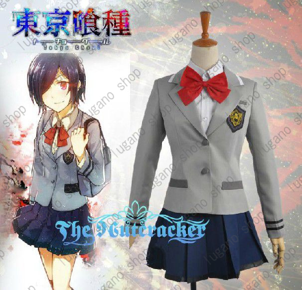 東京喰種トーキョーグール　霧島 董香（きりしま とうか）学校制服 風　 コスプレ コスプレ衣装　完全オーダーメイドも対応可能の通販は