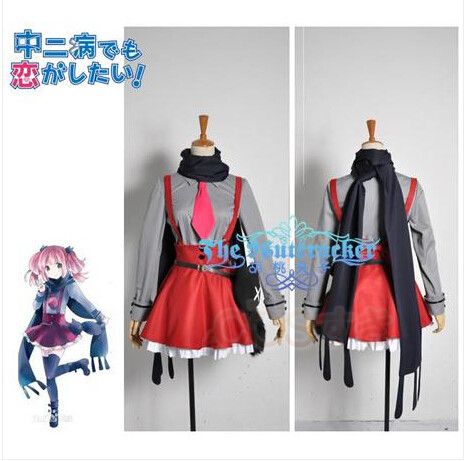 中二病でも恋がしたい!戀 第2期 七宮 智音  つりスカート  スプレ衣装 高品質 新品 Cosplay アニメ