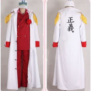 DK1242 ☆ ONE PIECE ワンピース 海軍三大将 赤犬 風 コスプレ衣装 