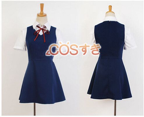 送料無料繰繰れ! コックリさん じめこ セット 学生 制服 日常 風 パーティー  変装 仮装 コスプレ衣装 高品質 新品 Cosplay アニメ