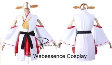 艦隊これくしょん＜艦これ＞　榛名風    コスチューム コスプレ衣装   完全オーダメイドも対応可能 艦隊これくしょん＜艦これ＞ 榛名 風 ウィッグ付きセット コスプレ衣装