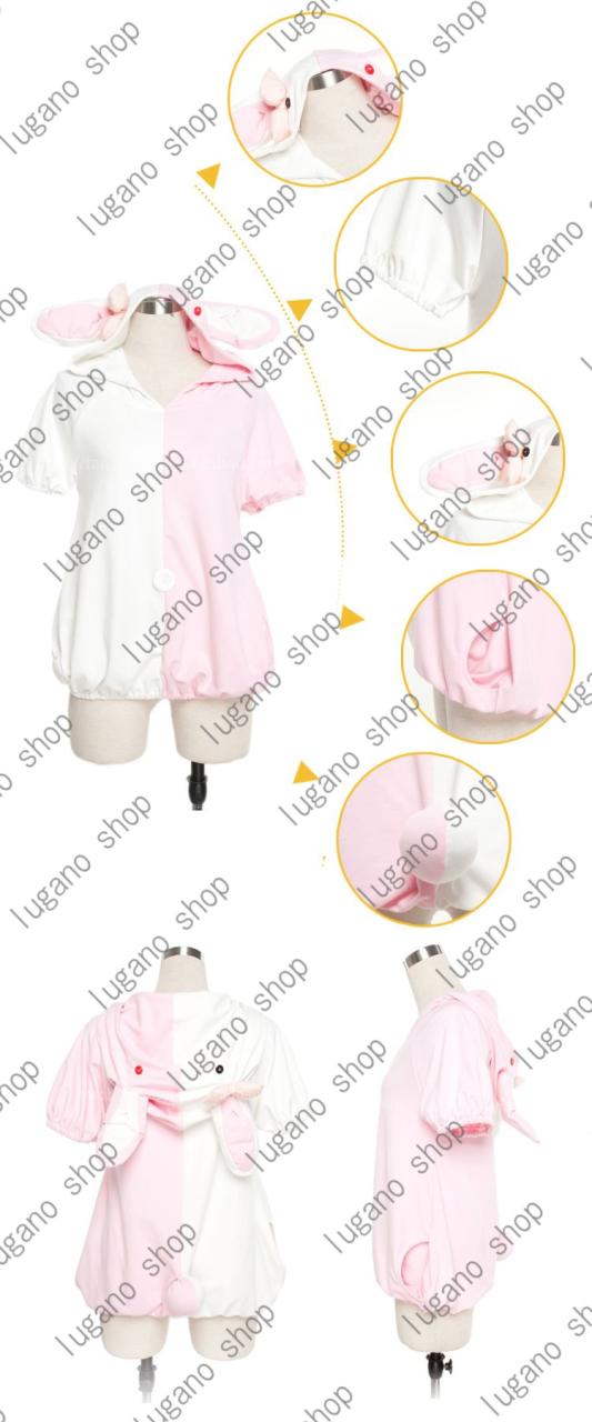 ダンガンロンパ2 熊クマ ソニア ピンク コスプレ衣装 新品 完全オーダ