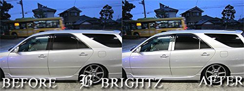 Brightz トヨタ マークiiブリット 110 115系 超鏡面ステンレスメッキ