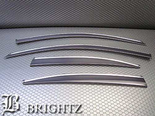 BRIGHTZ IS250 IS350 20 21 25 サイドドアバイザー メッキモール&金具