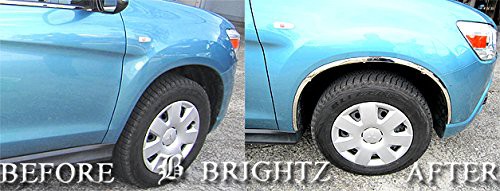 BRIGHTZ RVR GA3W GA4W 超鏡面ステンレスメッキフェンダートリム A