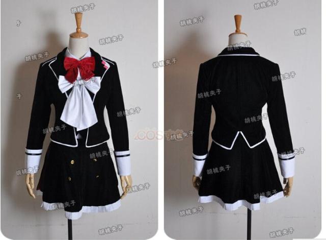 【コスプレ衣装】DIABOLIK LOVERS:Lost Eden 女子制服 DIABOLIK LOVERS LOST EDEN」に登場する新デザインの制服が7月13