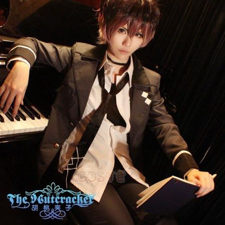 【もうすぐ処分！】DIABOLIKLOVERS ディアラバ ルキ 衣装 ウィッグ DIABOLIK LOVERS ディアボリックラヴァーズ 風 無神ルキ むかみ