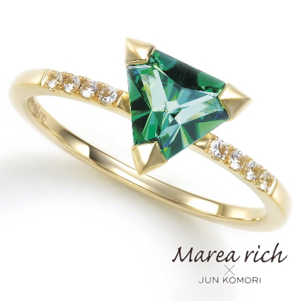 Marea rich マレアリッチ　k10 リング　7号 Marea rich マレアリッチ k10 リング 7号 - メルカリ