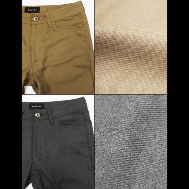 即納】Eight By(エイトバイ)JAPAN MADE T/Rサージスラックス【Tシャツ