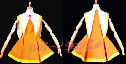 カードキャプターさくら☆木之本桜（きのもと さくら）　ドレス　風　コスプレ衣装 完全オーダーメイドも対応可能_1