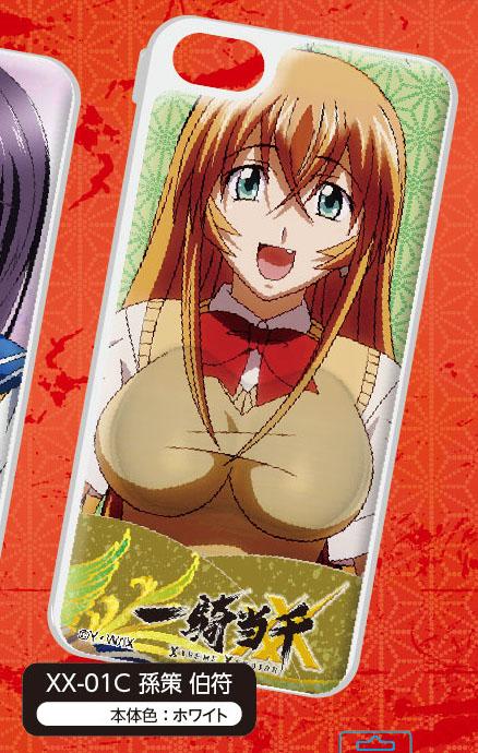 送料無料 一騎当千xx ぷにぷにケース iphone5 5s対応ケース 孫策伯符 xx 01c 新品 au pay マーケット