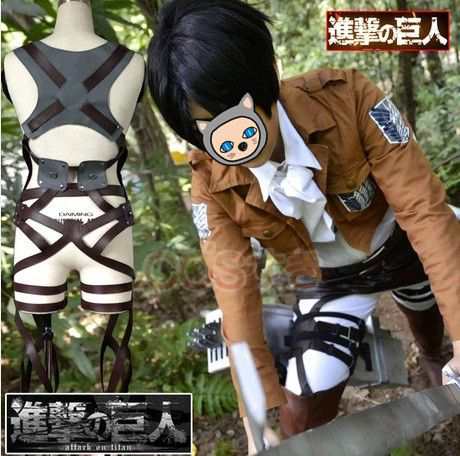 進撃の巨人 風 調査兵団 エレン ズボン吊り 全身ベルトセット スプレ衣装 高品質 新品 Cosplay アニメ の通販はau Pay マーケット Cosすき