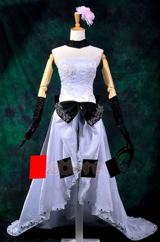 VOCALOID2 ボーカロイド 初音ミク 山茶花 巡音 LUKA ルカ風 スプレ衣装 高品質 新品 Cosplay アニメ