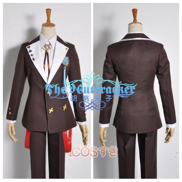 AMNESIA アムネシア シン ハート 男子制服　ベルベット コスプレ衣装 高品質 新品 Cosplay アニメ 