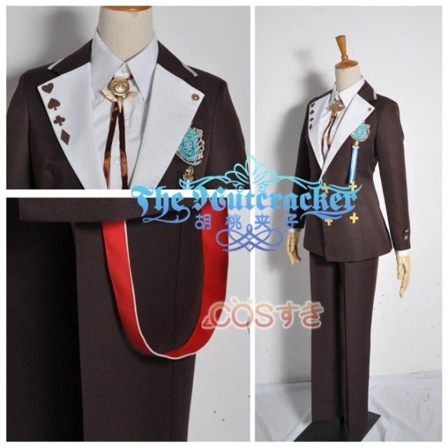 AMNESIA アムネシア シン ハート 男子制服 ベルベット コスプレ衣装 高