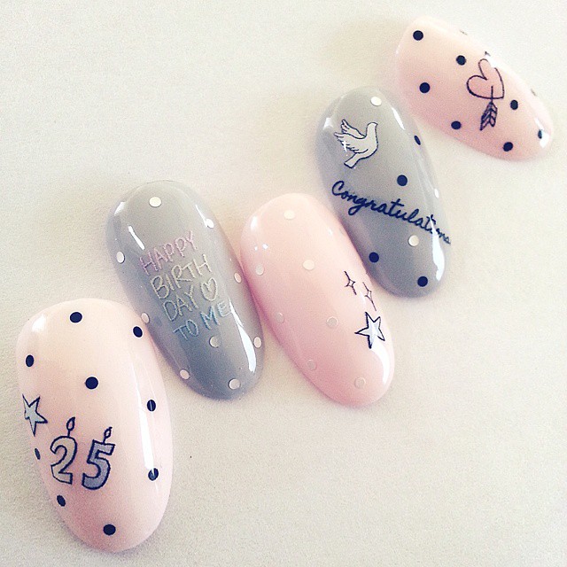 アメイリー No 3 9 Hbd 誕生日 オシャレすぎるネイルシール Amaily 大人可愛い ペディキュアにも の通販はau Pay マーケット ネイルショップcutienail