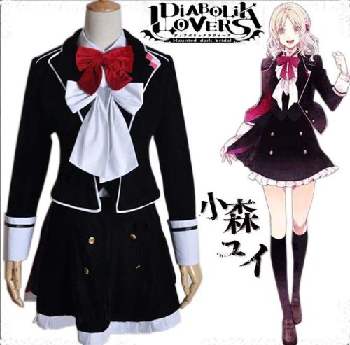 DIABOLIK LOVERS -ディアボリックラヴァーズ-　小森ユイ 制服 風 　コスプレ衣装 完全オーダーメイドも対応可能