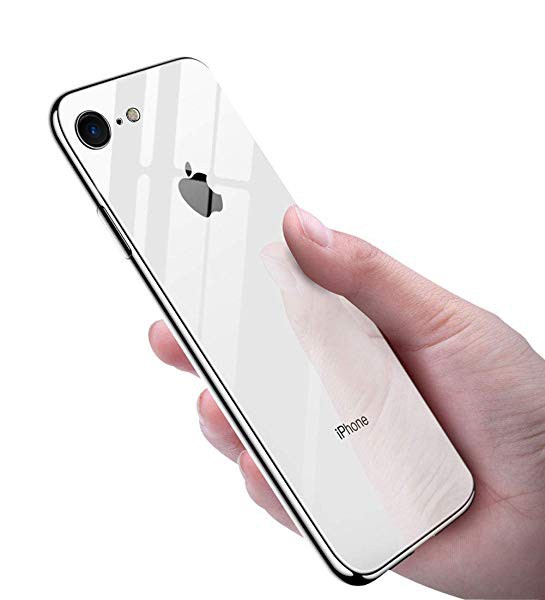 Iphone8 ケース Iphone7 ケース ガラス 背面クリア 薄型 透明 強化ガラスケース Tpu ワイヤレス充電対応 ガラス9h硬度 耐衝撃カ の通販はau Pay マーケット Lavett