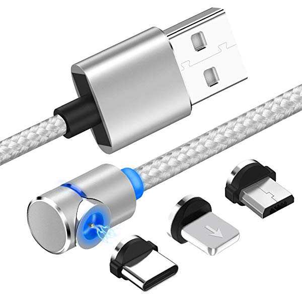 Iphone 用 Type C Micro Usb 充電ケーブル 強力マグネット式 1本3役 急速充電 L字型 Usbケーブル 磁石 着脱式 360度回転 Iphone の通販はau Pay マーケット Kaga Lab Au Pay マーケット店