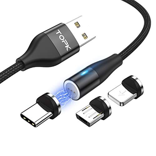 第二世代 マグネット式 充電ケーブル マグネットケーブル Qc3 0アドバンスト充電 Usb2 0高速データ転送 Type C Micro Usb Andro の通販はau Pay マーケット Nogistic