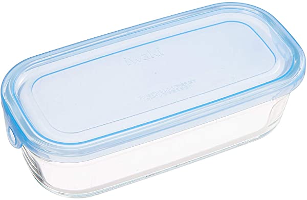 Iwaki イワキ 耐熱ガラス 密閉容器 アクアブルー 角型 M 500ml パック レンジ Kb3246 Blnの通販はau Pay マーケット Lavett