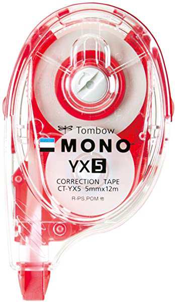 トンボ鉛筆 修正テープ MONO モノYX 5mm CT-YX5 送料無料