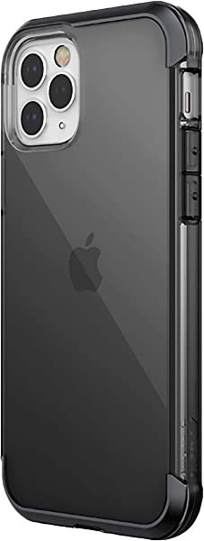 iPhone12 Pro iPhone12 ケース 米軍 MIL 規格 取得 携帯ケース 耐衝撃 クリア アルミ × PC × TPU 衝撃 吸収 透明 ハード ...