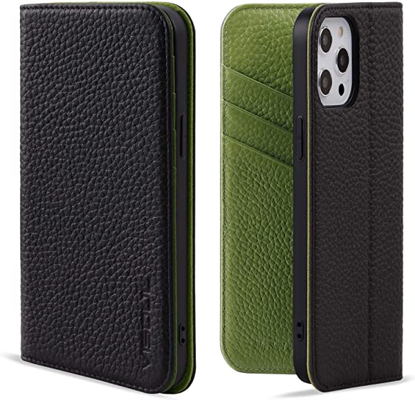 iPhone12 ケース 手帳型 iPhone 12 Pro ケース 本革 アイフォン12 プロ 手帳ケース レザー 耐衝撃 耐汚れ スマホケース カード入...の通販は