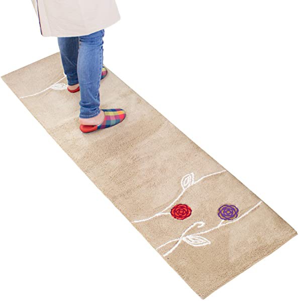 キッチンマット 約50×180cm (ベージュ)の通販は