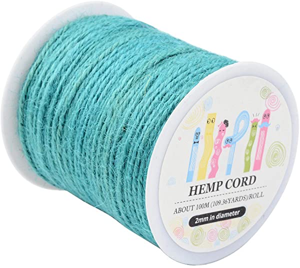 麻紐 麻ひも コード 100m 巻き 手芸用 ヘンプ クラフトパーツ ジュエリー用 Diy用 ブルー 2mmの通販はau Pay マーケット Nogistic