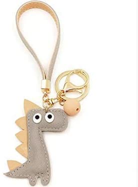 キーホルダー 可愛い 動物 可愛い 恐竜 キーホルダー 革製 グレー の通販はau Pay マーケット Kaga Lab Au Pay マーケット店