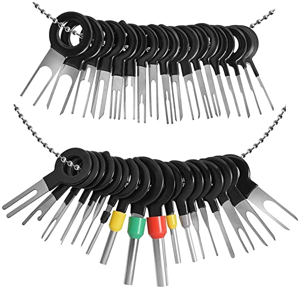 端子除去ツール カプラー外し 36種セット コネクターキット 配線カプラー カプラー外し工具 コネクターピン抜き 車 カーターミナ の通販はau Pay マーケット Lavett