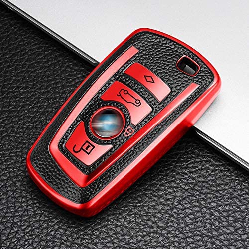 スマート キーケース BMW キーカバー オシャレ 手触りいい キーホルダー bmw 1 3 4 5 6 7シリーズ X3 X4 M5 M6 f10 f11 f30 f31 ...