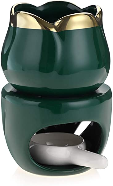 アロマ炉 アロマポット 陶器 おしゃれ かわいい アロマバーナー アロマポット ろうそく アロマキャンドル ホルダー グリーン の通販はau Pay マーケット Lavett