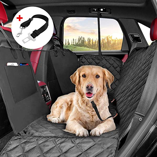 ペット用ドライブシート 車用ペットシート 可視メッシュ窓 後部座席 防水 水洗い可能 耐摩 滑り止め 全車種 犬用 猫用の通販はau Pay マーケット Kaga Lab Au Pay マーケット店