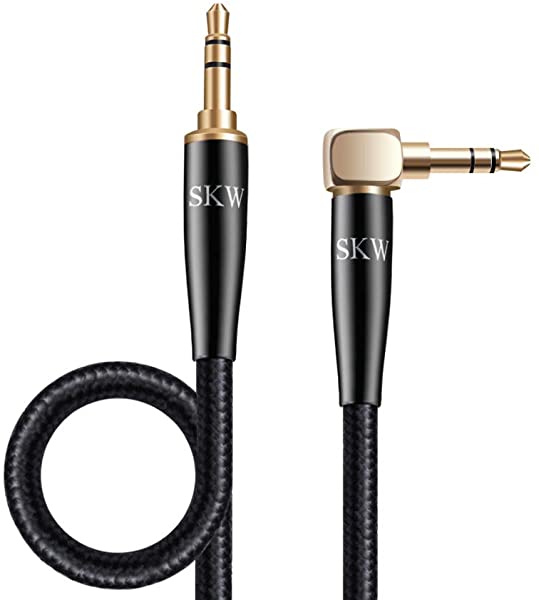 aux ケーブル 高音質 片側L型 3.5 mm ステレオミニプラグ ヘッドホンケーブル 車 iPhone Android ホームシアタ等対応 長さ1.5m  ...の通販は 6,133円