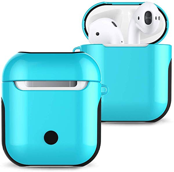 2パックセット Airpodsケース エアポッツ ケース Airpods1世代 2世代適用カバー シリコンショックプルーフ ハードシェルアンチスクの通販はau Pay マーケット Nogistic