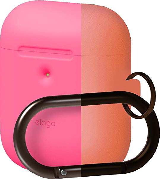 送料無料 AirPods2 ケース カラビナ リング 耐衝撃 シンプル シリコン カバー 衝撃 吸収 傷防止 落下防止 保護 アクセサリー ...の通販は 5,013円