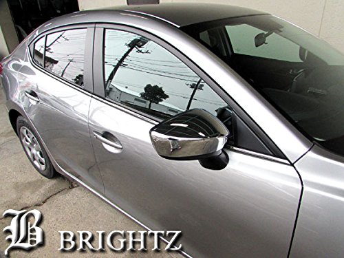 BRIGHTZ アクセラスポーツ BM 前期 メッキ ドア ミラーカバー MIR−SID−037の通販は