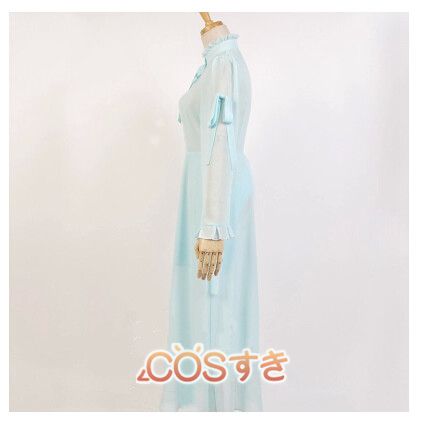 Fate stay night フェイト ステイナイト セイバー 風 Saber 夏 シフォン 制服 ドーレス 変装 仮装 コスプレ衣装 cosplay衣装 新品_3