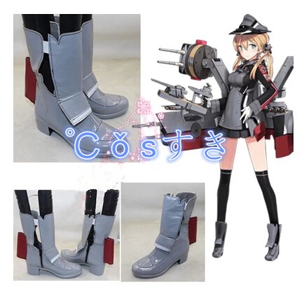 艦隊これくしょん 艦これ プリンツ オイゲンコスプレブーツ 靴 コスプレシューズ Cosplay イベント ハロウイン パーティー 仮装の通販はau Pay マーケット Cosすき