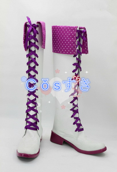アイドルマスター 四条 貴音  しじょう たかね コスプレブーツ 靴 コスプレシューズ cosplay イベント ハロウイン パーティー 仮装の通販は 5,233円