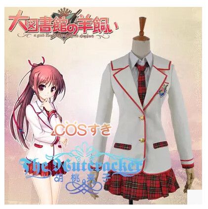 コスプレ衣装  大図書館の羊飼い 桜庭玉藻 さくらば たまも 制服 イベント パーティー 変装 仮装 コスチューム cosplay衣装