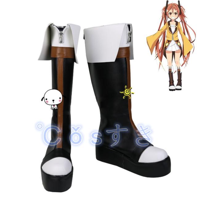 ブラック ブレット 藍原延珠 あいはら えんじゅ コスプレブーツ 靴 コスプレシューズ Cosplay イベント ハロウイン パーティー 仮装の通販はau Pay マーケット Cosすき