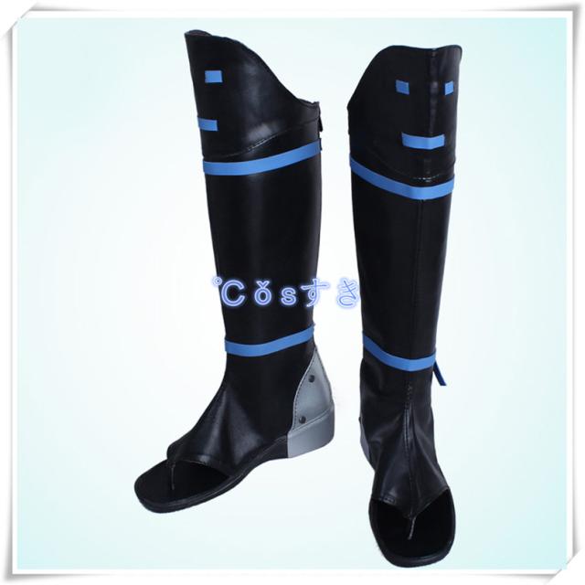 甲鉄城のカバネリ 無名 むめい 戦闘　靴下付 コスプレブーツ 靴 コスプレシューズ cosplay イベント ハロウイン パーティー 仮装の通販は 5,200円